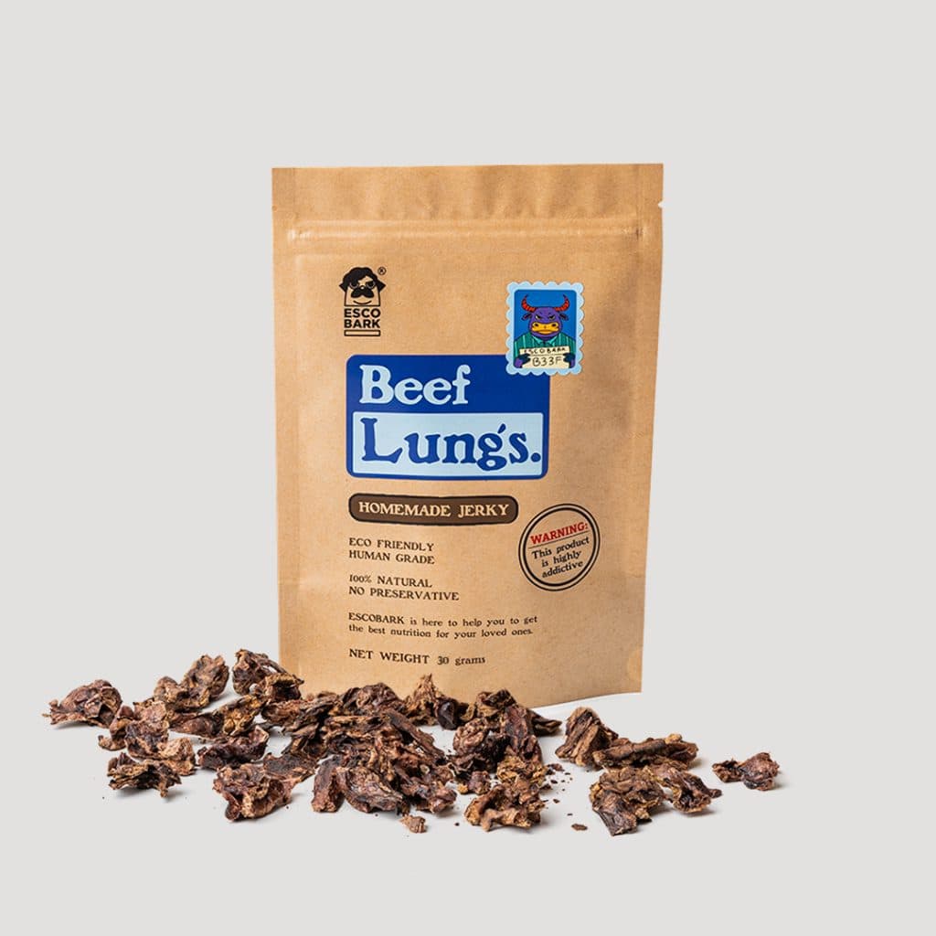 Escobark Beef Lungs 50g