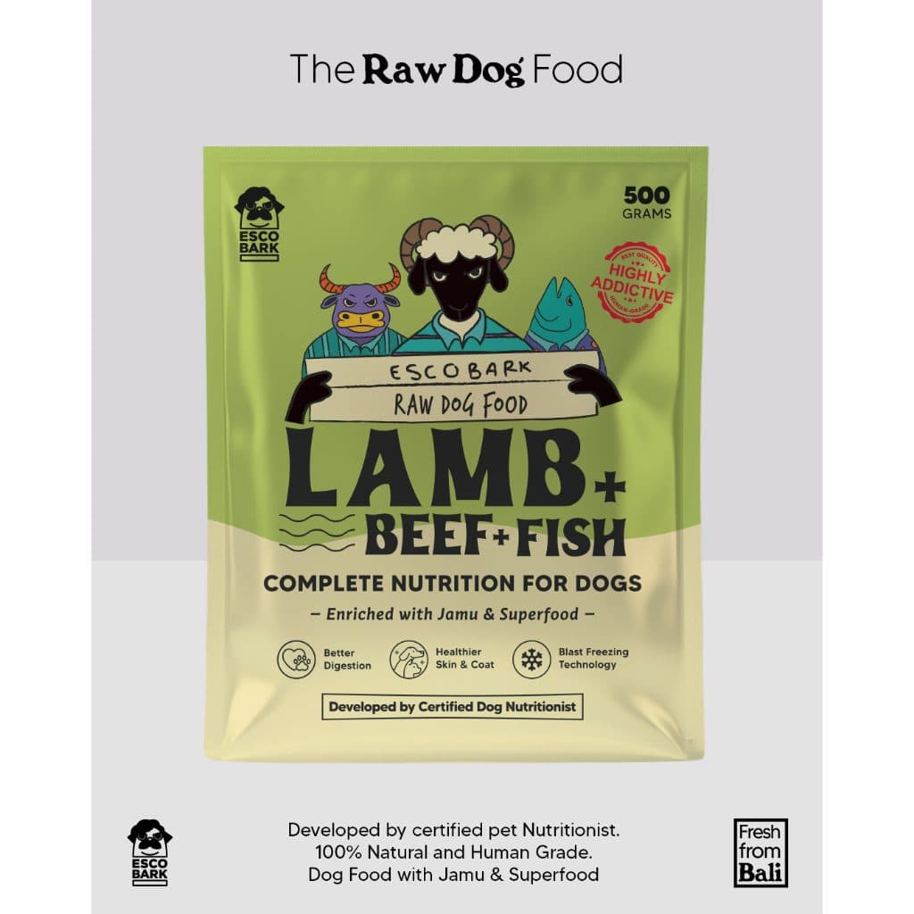Escobark Raw Lamb Beef Fish