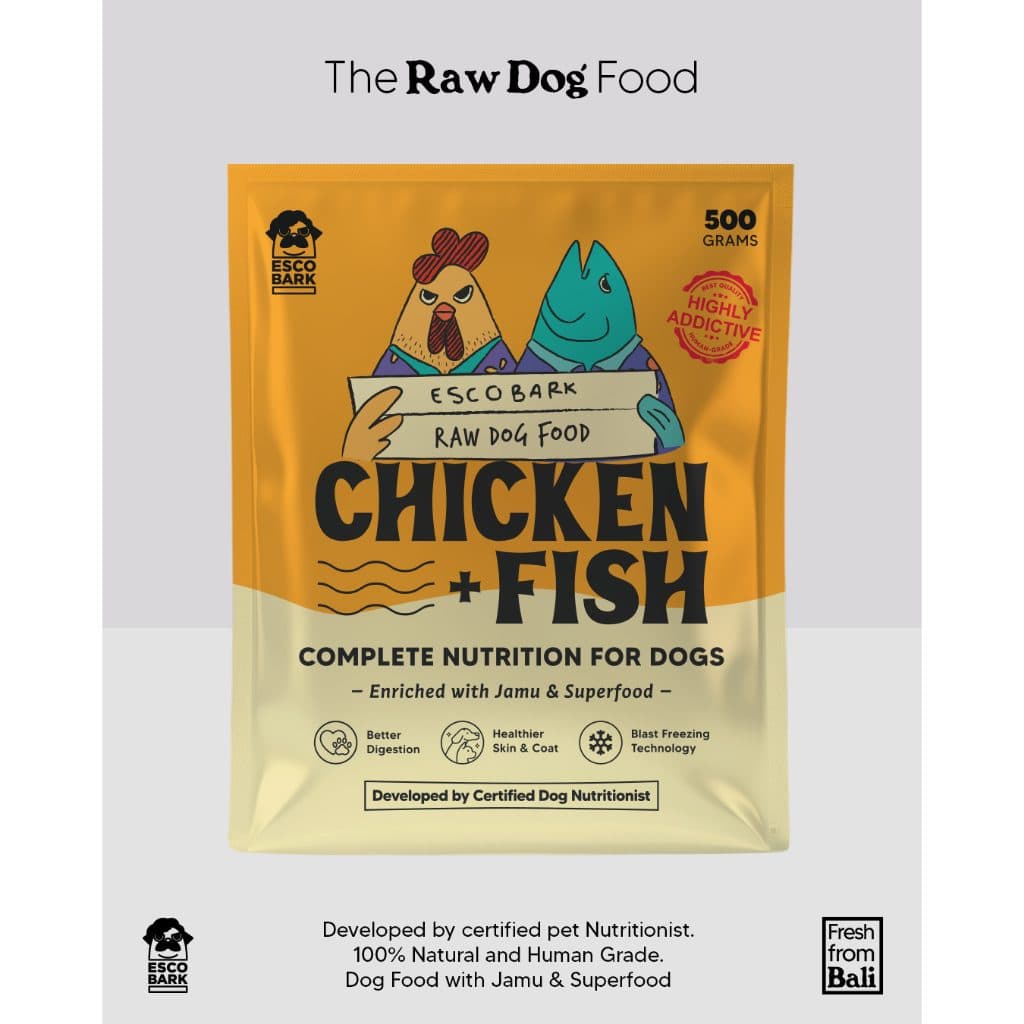 Escobark Raw Chicken Fish