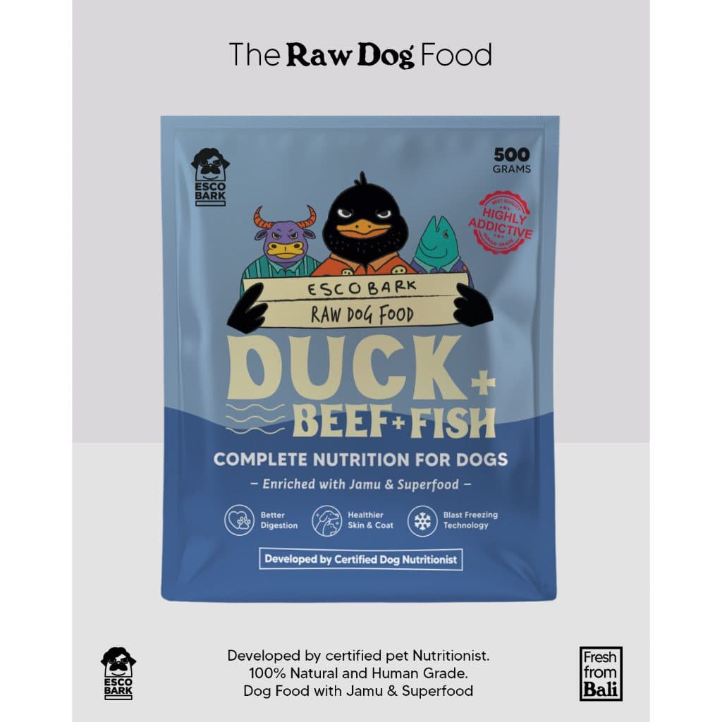 Escobark Raw Duck Beef Fish