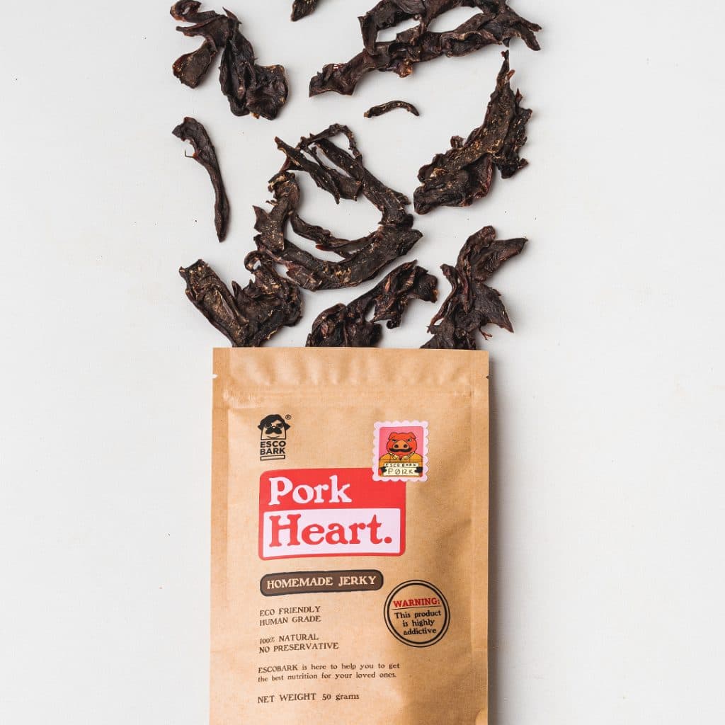 Escobark Pork Heart 50g