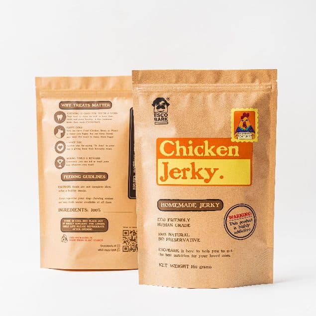 Escobark Value Chicken Jerky 160g