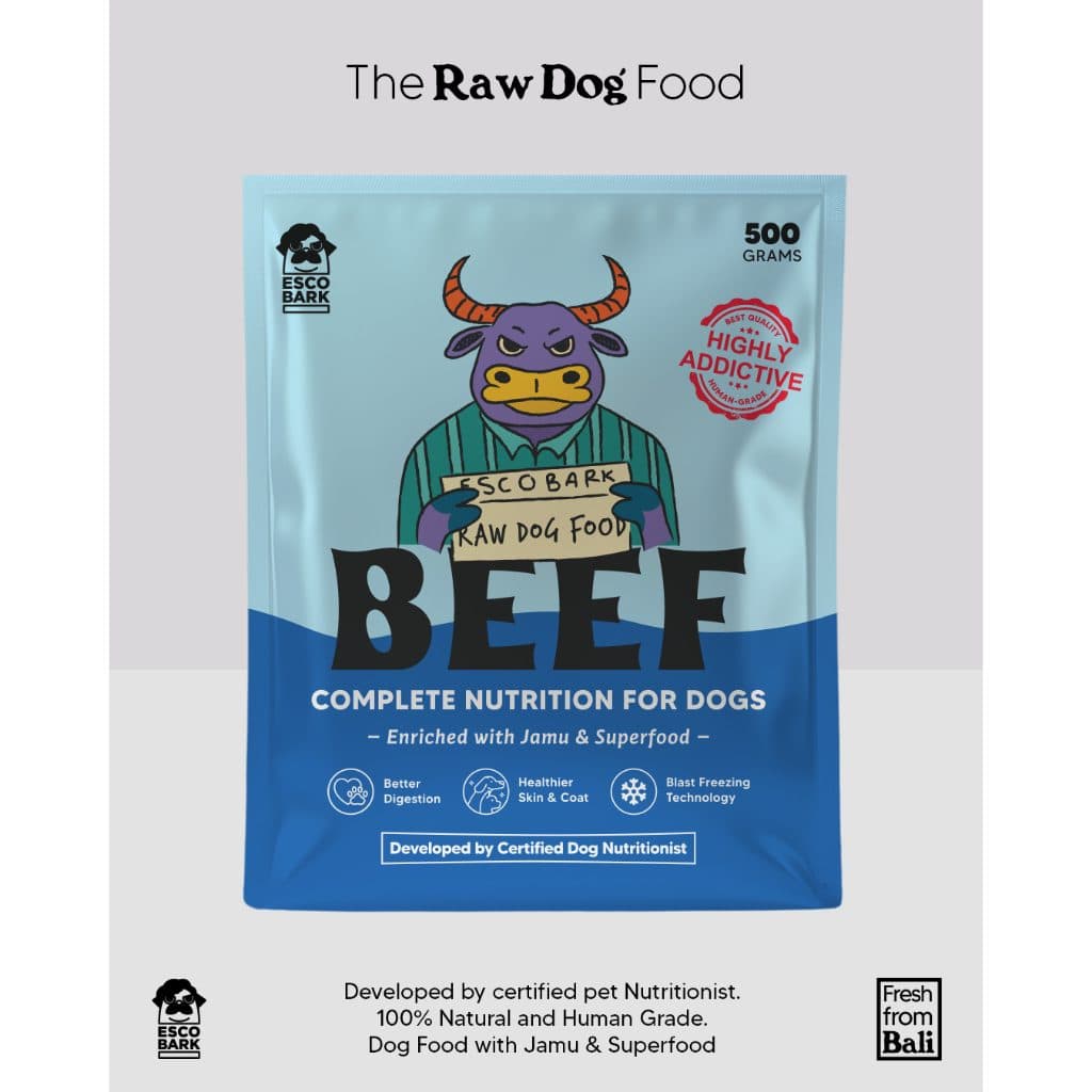 Escobark Raw Beef
