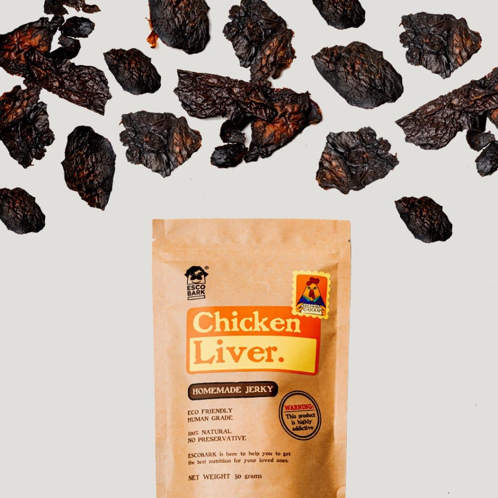 Escobark Chicken Liver 50g
