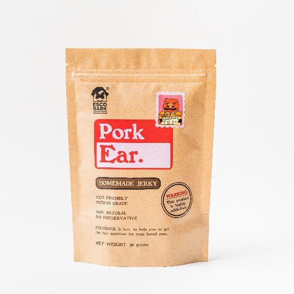 Escobark Sliced Pork Ear 50g