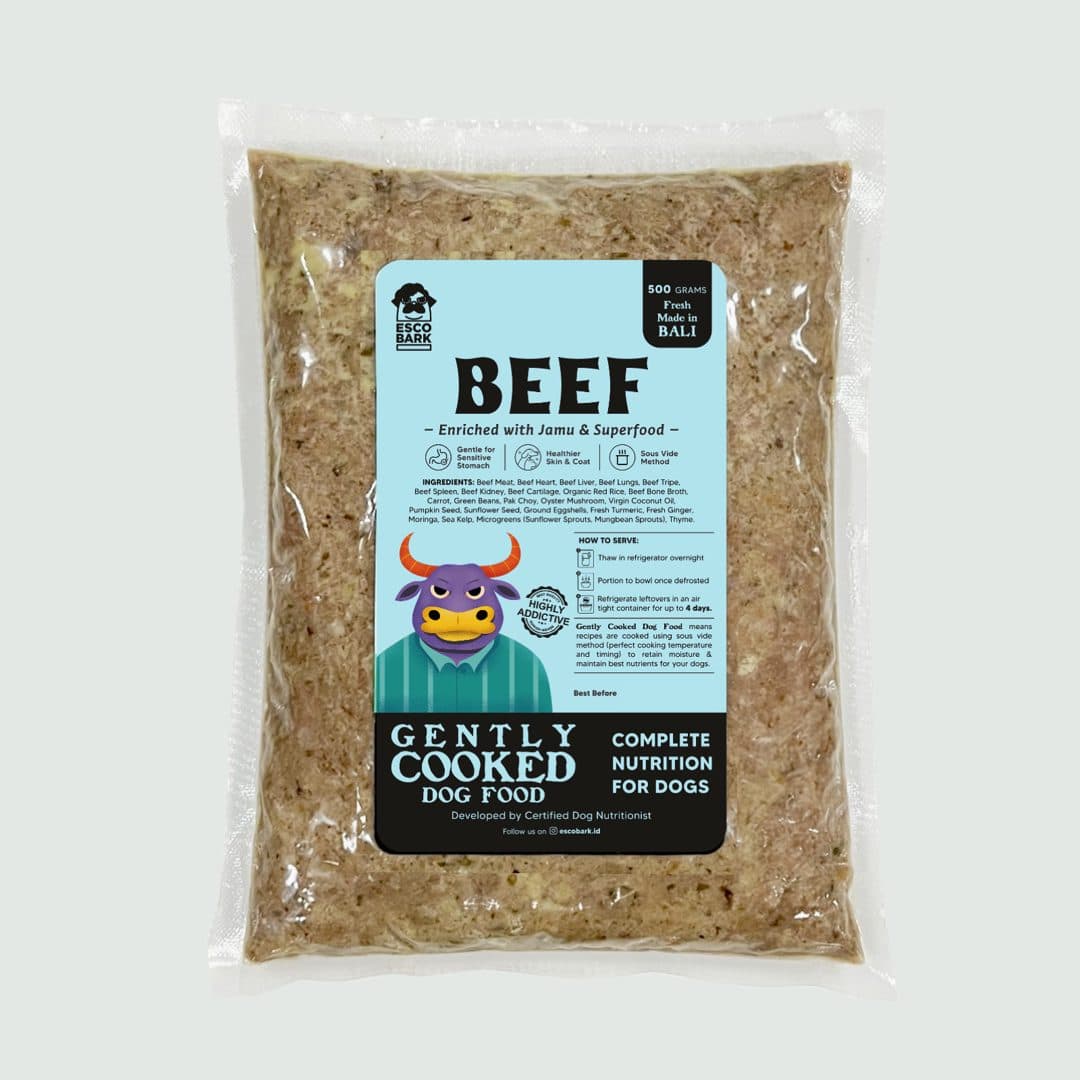 Escobark Gently Cooked Dog Food BEEF