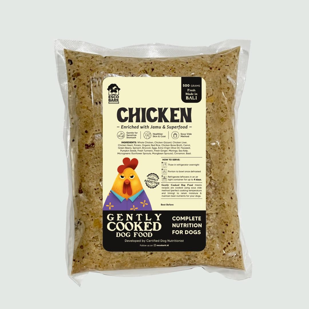 Escobark Gently Cooked Dog Food CHICKEN