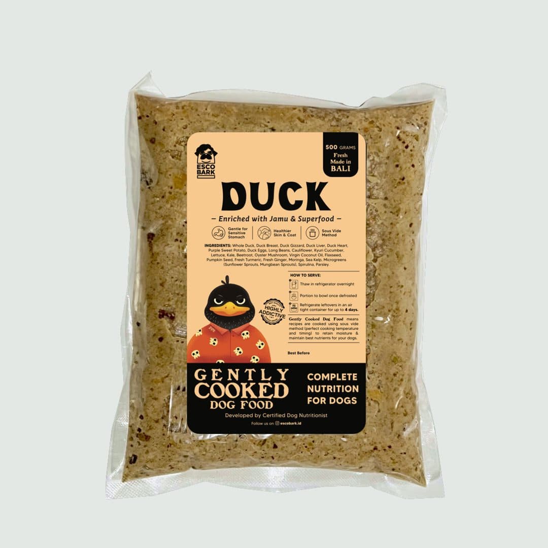 Escobark Gently Cooked Dog Food DUCK
